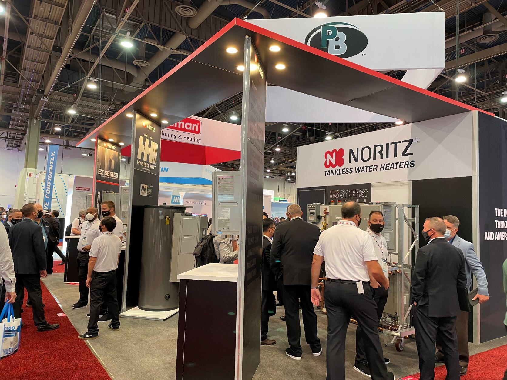 Noritz America, PB Heat and FRG attended the AHR Expo for the first time in  2 years (No event in 2021 due to COVID-19). | NORTIZ ACTIVITIES | NORITZ